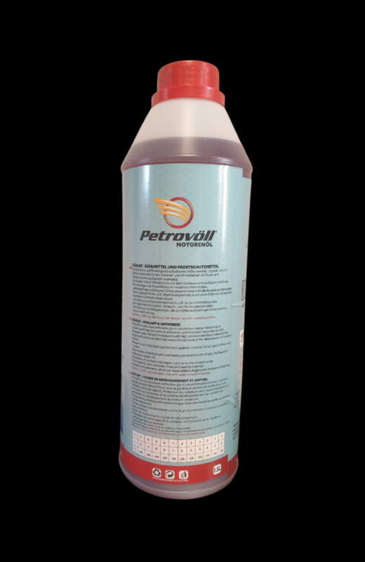 Petrovoll Antifreeze 100% concentrate red