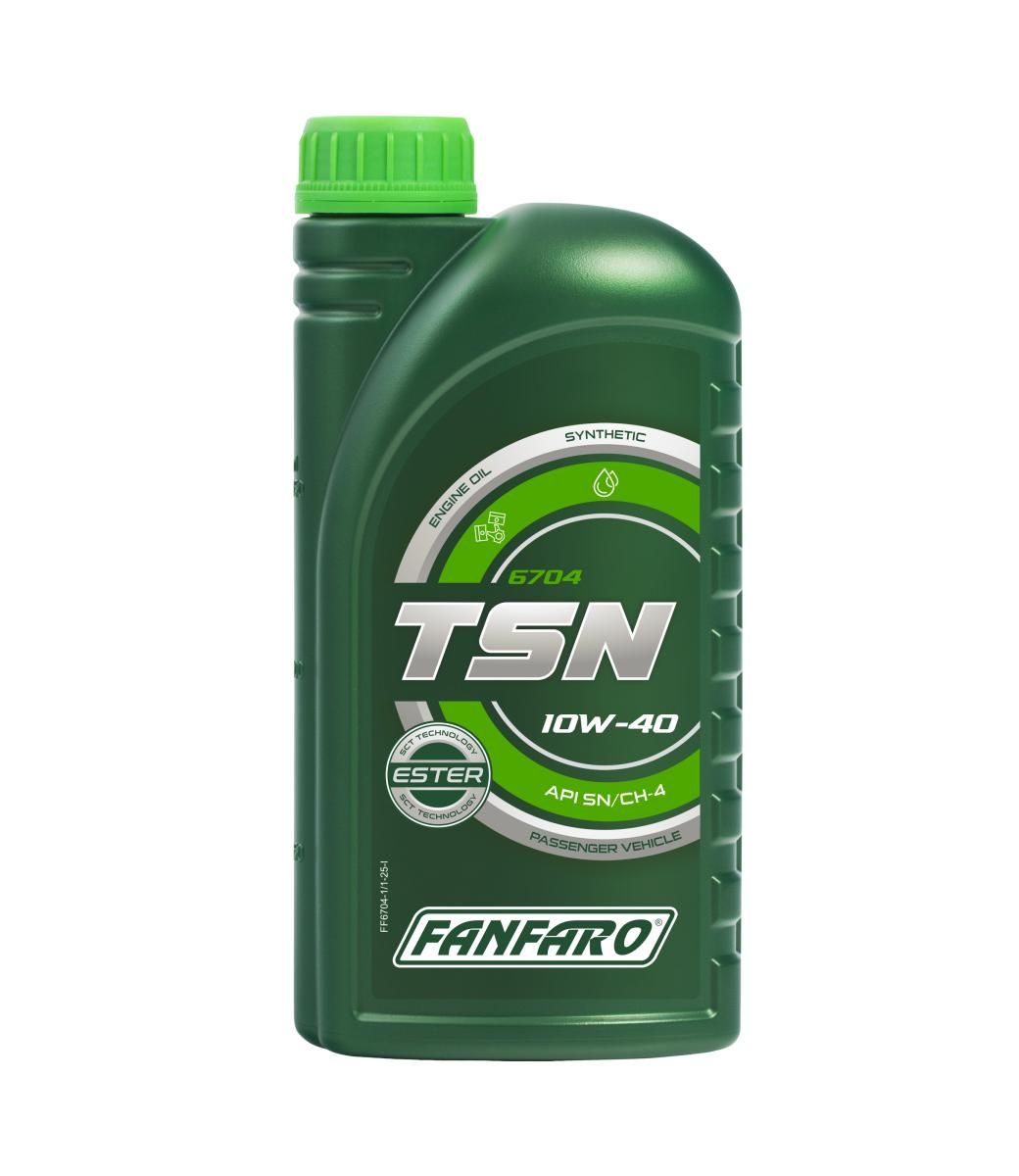 6704-1 FANFARO TSN SAE 10W-40 SN CH4 1L / 4L