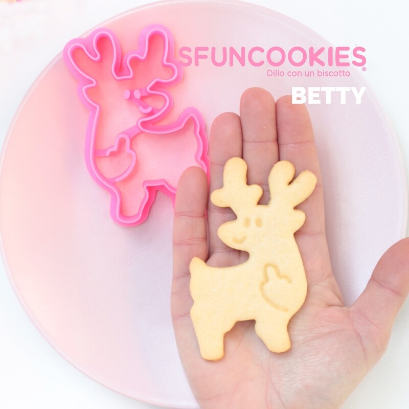 BETTY cutter renna - reindeer