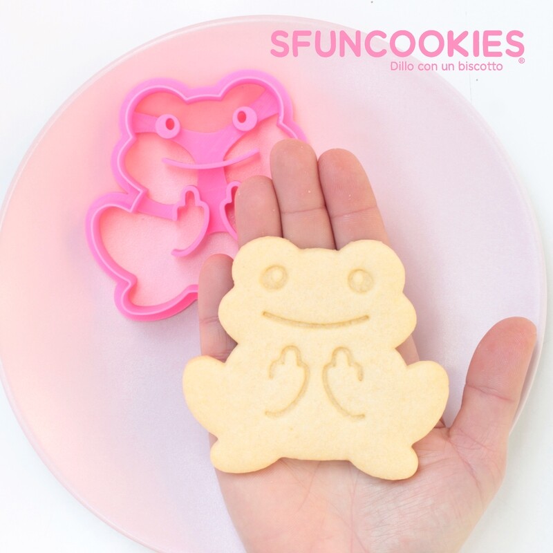 RAFFAELLA cutter rana - frog