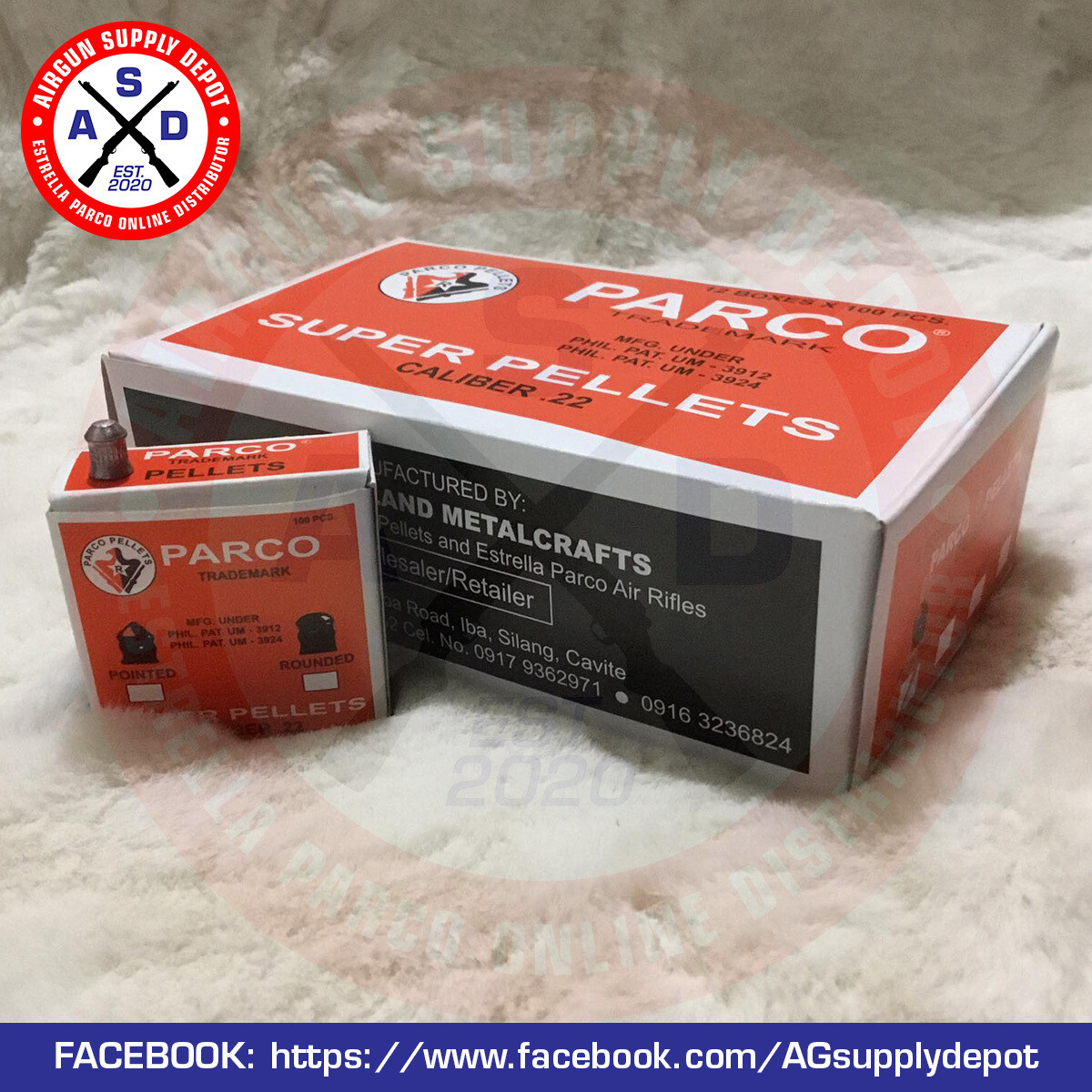 Parco Super Pellets Dozen (Pointed)