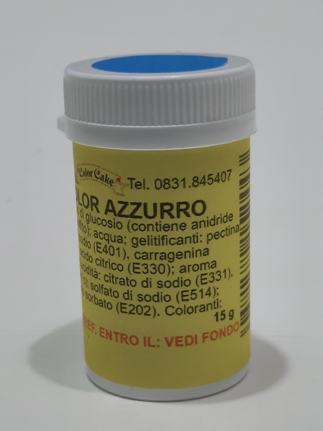 COLORANTE GEL AZZURRO