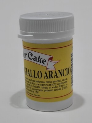 COLORANTE GEL GIALLO ARANCIO