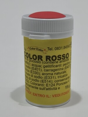 COLORANTE GEL ROSSO