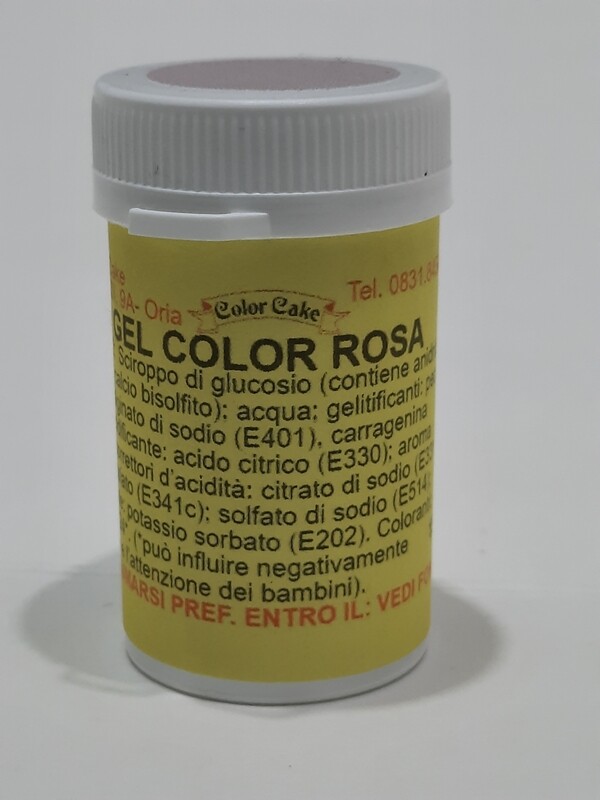 COLORANTE GEL ROSA