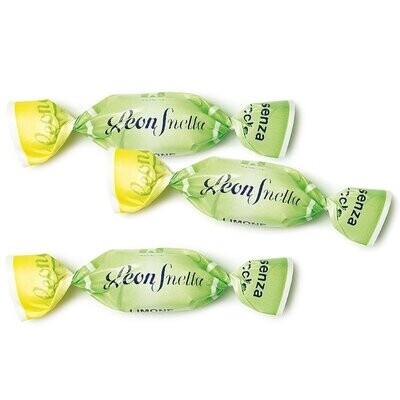 LEONE CARAMELLE SENZA ZUCCHERO AL LIMONE - 100 GR