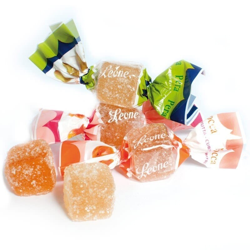LEONE CARAMELLE MORBIDE ALLA POLPA DI  FRUTTA - 100 GR