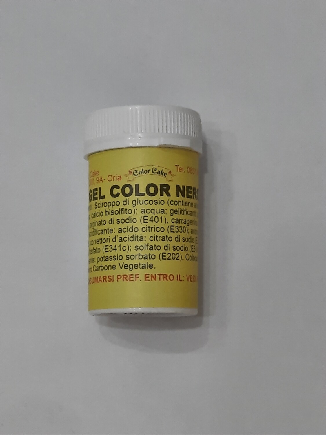 COLORANTE GEL NERO