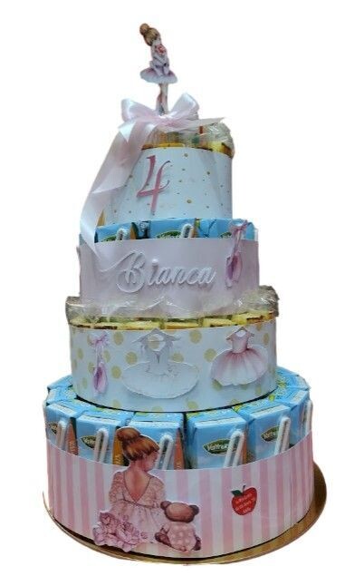 TORTA MERENDINE E SUCCHI TEMA BALLERINA PER 30 BAMBINI
SPEDIZIONE GRATUITA