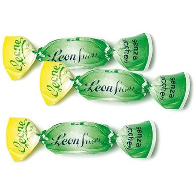 LEONE CARAMELLE SENZA ZUCCHERO ALLA MENTA - 100 GR
