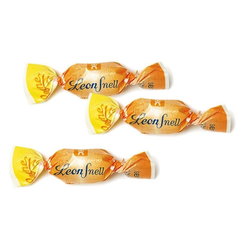 LEONE CARAMELLE SENZA ZUCCHERO ALL' ARANCIA - 100 GR