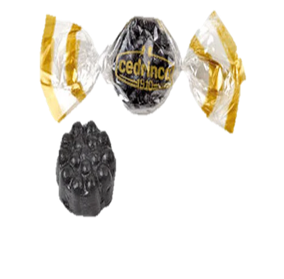 CEDRINCA MORA ALLA LIQUIRIZIA SENZA ZUCCHERO - 100 GR CEDRINCA MORA ALLA LIQUIRIZIA SENZA ZUCCHERO - 100 GR