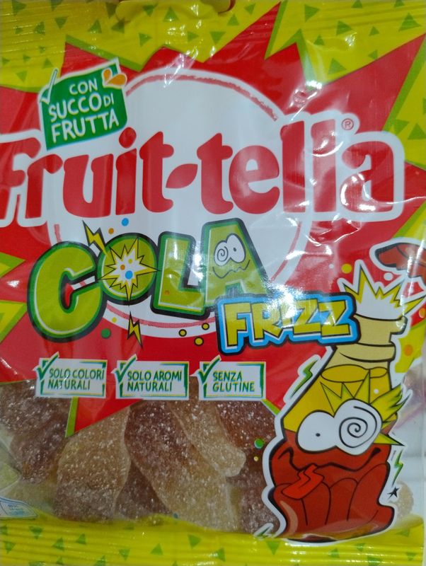 CARAMELLE GOMMOSE FRUIT-TELLA  COLA FRIZZ - SACCHETTO 100GR