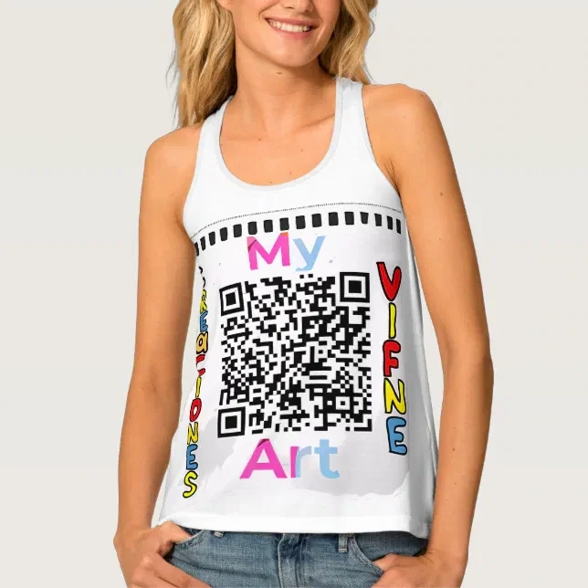 Camiseta de tirantes QR