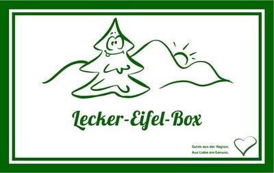 Etikett Lecker-Eifel Geschenkbox