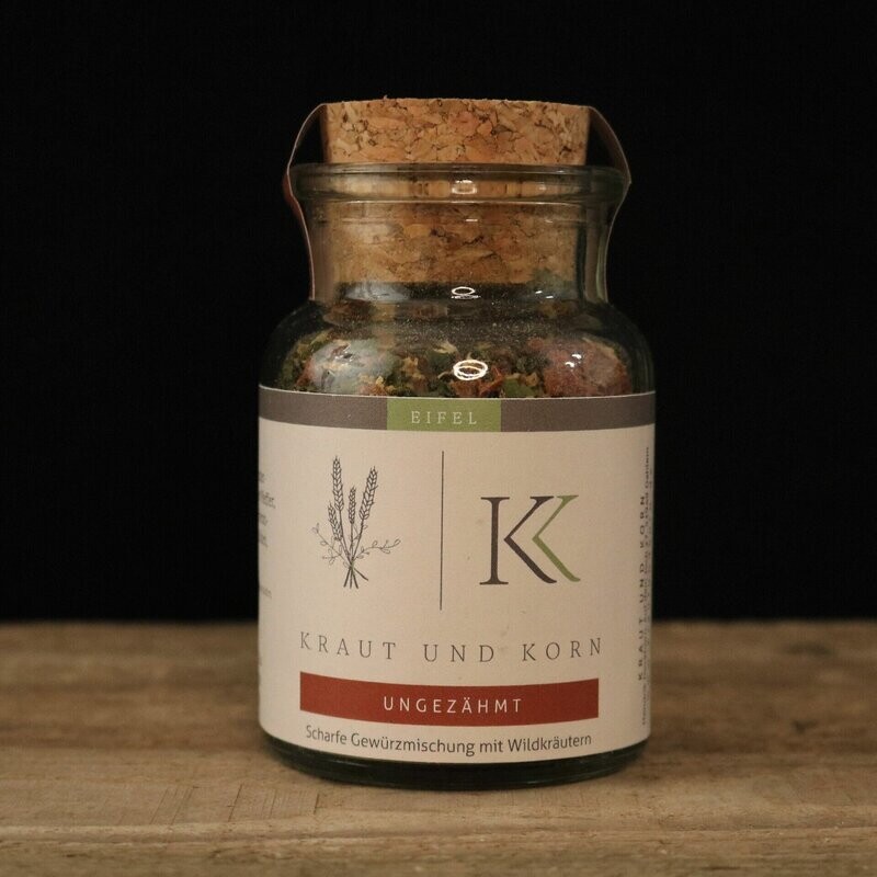 Ungezähmt (Grillgewürz) Ungezähmt Grillgewürz von Kraut und Korn 40g