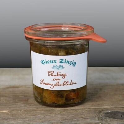 Löwenzahnblüten Chutney von Vieux Sinzig 110g