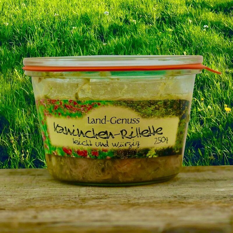 Kaninchen-Rilette Kaninchen-Rilette von Lapinchen 250g