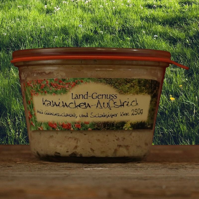 Kaninchenaufstrich mit Schapziger Klee Kaninchenaufstrich mit Schapziger Klee von Lapinchen 250g