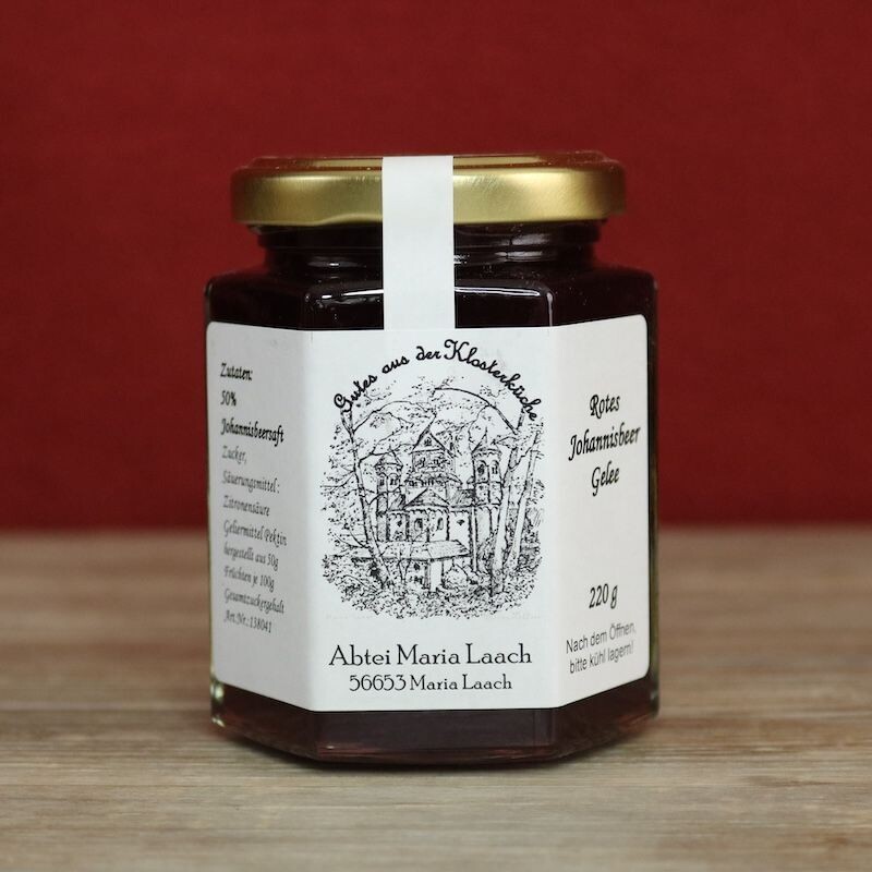 Rote Johannisbeere Gelee Rote Johannisbeere Gelee aus Maria Laach 220g