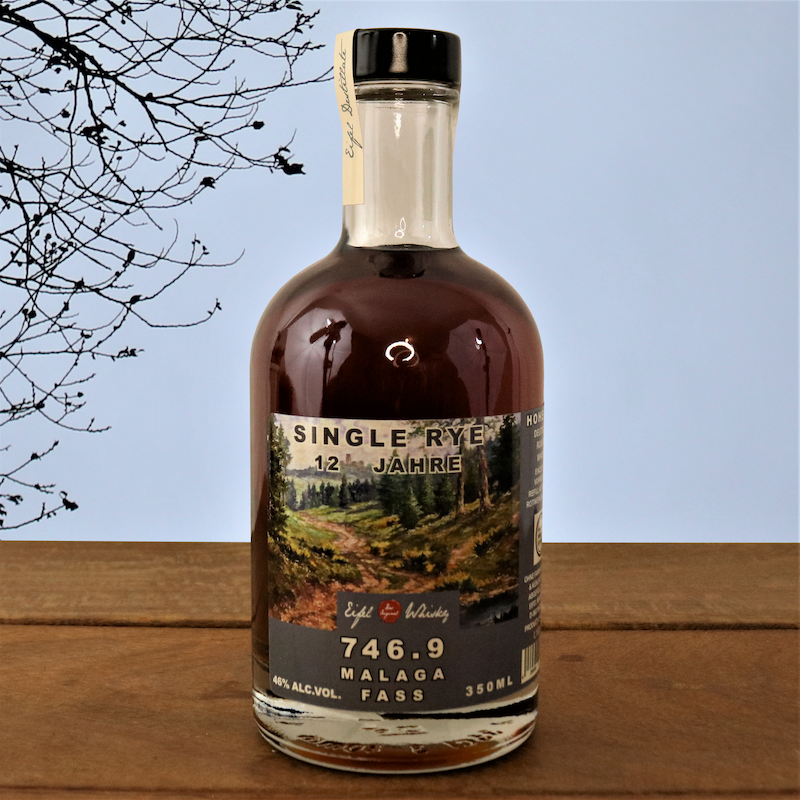 746.9 Single Rye- 12Y Malaga C. Eifel Whisky 746.9 Single Rye 12 Jahre alt 350ml