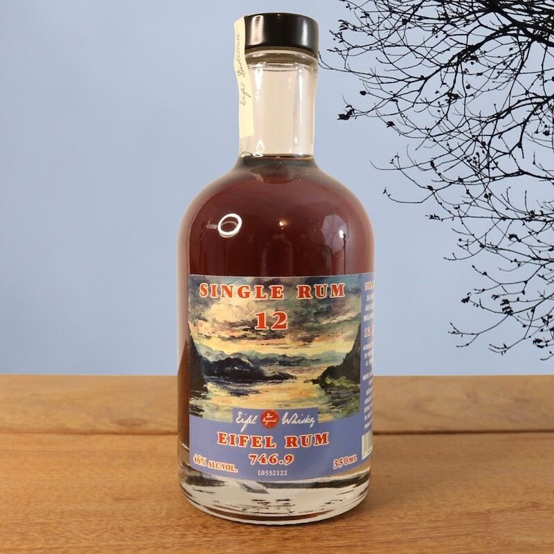 746.9 Single-Rum -12Y Eifel Whisky 746.9 Single-Rum- 12 Jahre alt 350ml