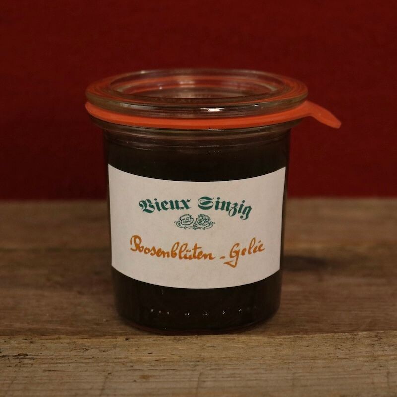 Rosenblüten- Gelee Rosenblüten- Gelee von Vieux Sinzig 130g