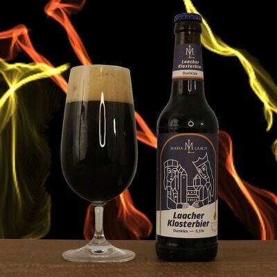 Laacher Klosterbier dunkel Laacher Klosterbier dunkel von der Vulkan Brauerei 0,33l
