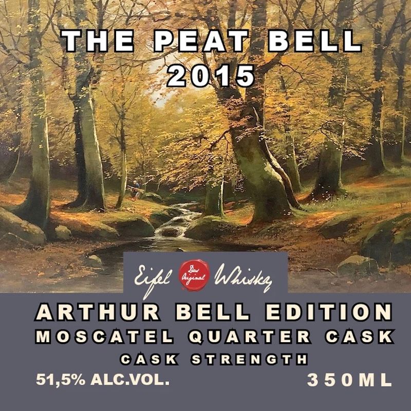 Eifel Whisky the peat bell Fassstärke 0,35l
