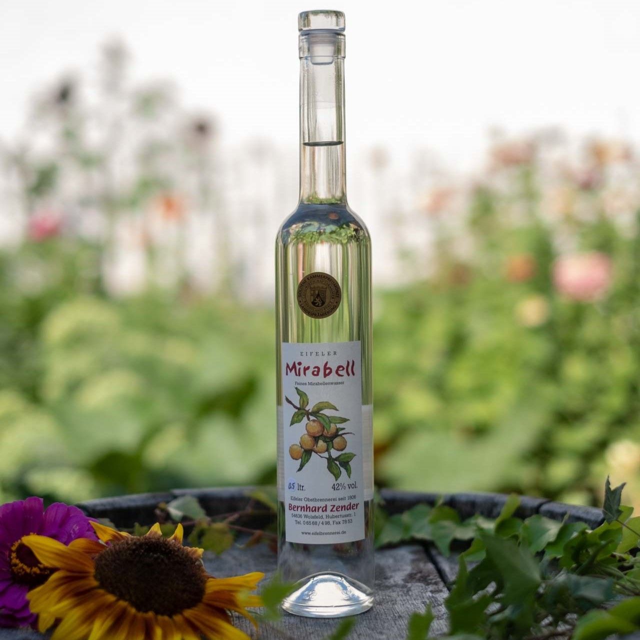 Eifler Premium Brand Mirabellen von der Eifel Brennerei Bernhard Zender 500ml