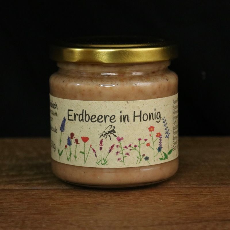 Erdbeere in Honig aus der Imkerei Windisch 250g