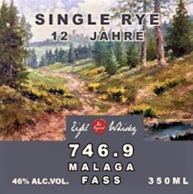 Eifel Whisky 746.9 Single Rye- 12Y Malaga C.