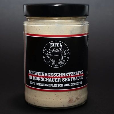 Geschnetzeltes in Monschauer Senfsauce
