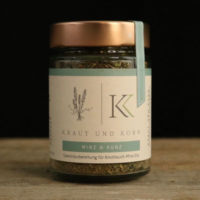 Minz & Kunz Gewürzzubereitung für Minz-Knoblauch-Dip Minz & Kunz Gewürzzubereitung für Minz-Knoblauch-Dip