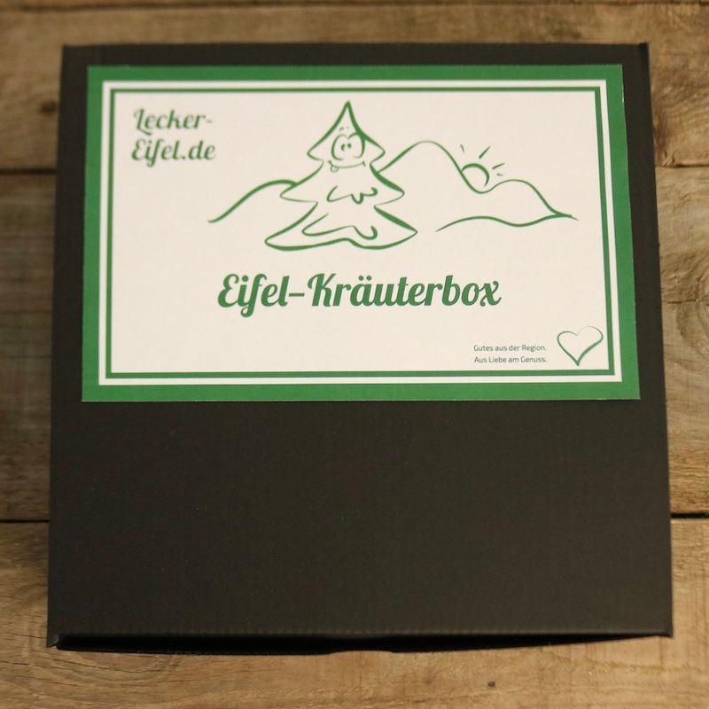 Eifel-Kräuter-Geschenkbox Eifel-Kräuter-Geschenkbox
