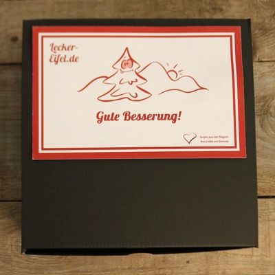 Gute Besserung!- Geschenkbox Gute Besserung!- Geschenkbox