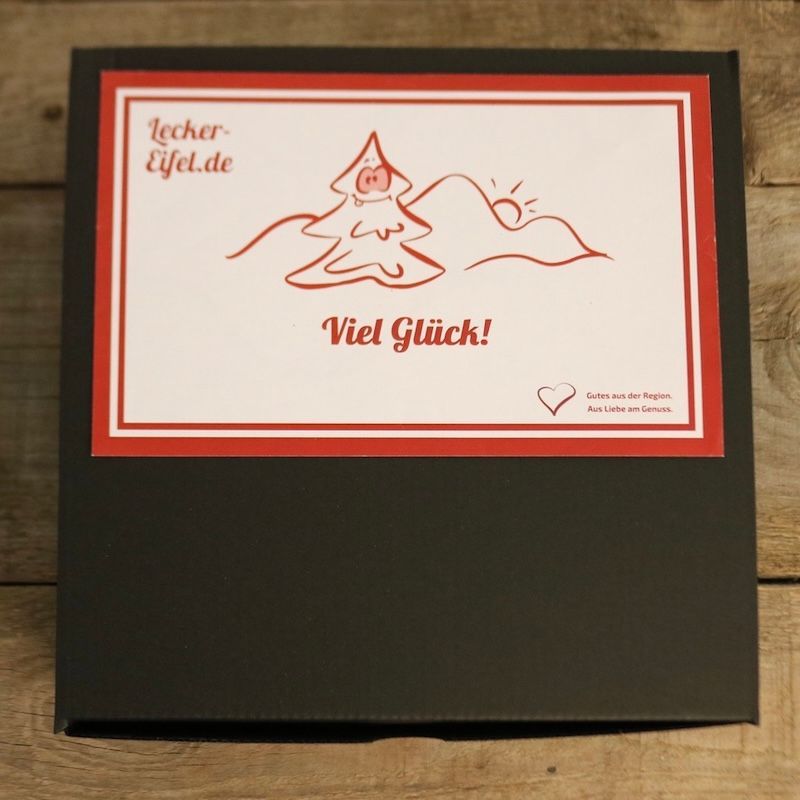 Viel Glück!- Geschenkbox Viel Glück!- Geschenkbox
