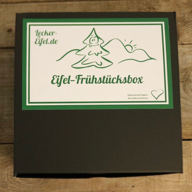Eifel-Frühstücks-Geschenkbox Eifel-Frühstücks-Geschenkbox