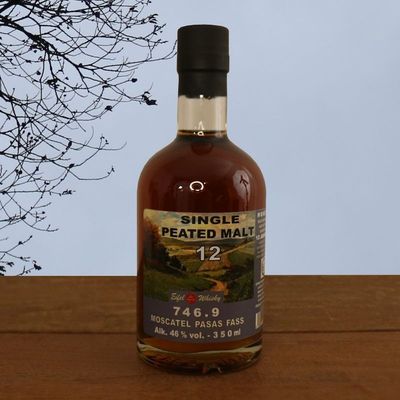 Eifel Whisky 746.9 Single Peated Malt 12 Jahre Moscatel Cask
