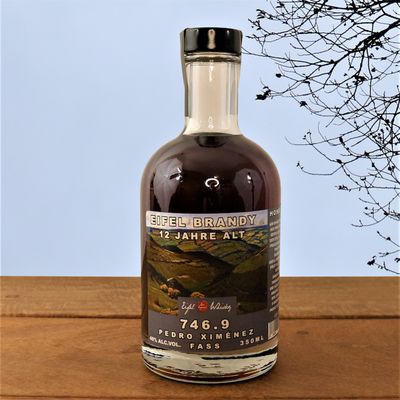 746.9 Eifel Brandy 12 Jahre Eifel Whisky 746.9 Eifel Brandy- 12 Jahre alt 350ml