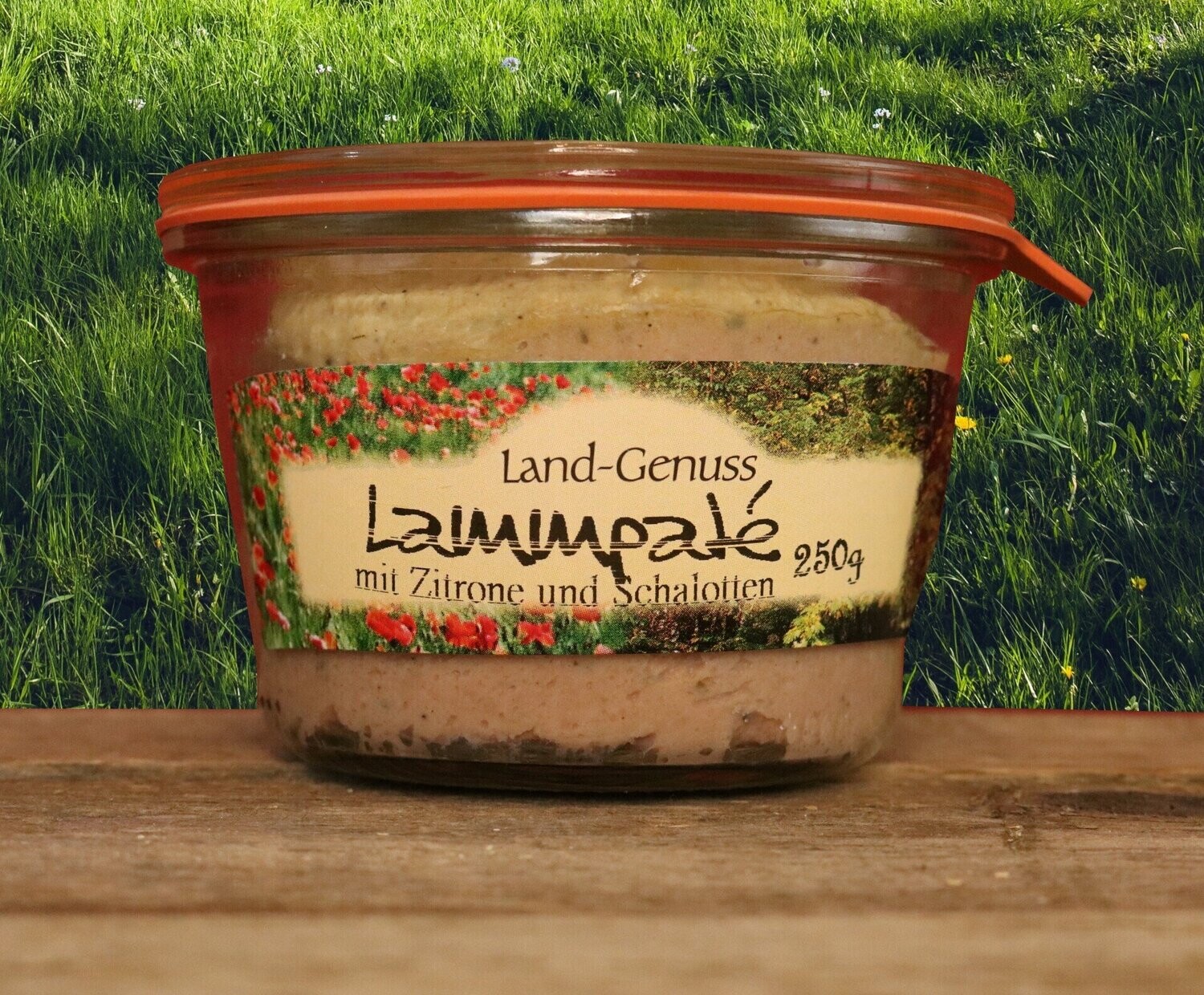 Lammpaté mit Zitronen