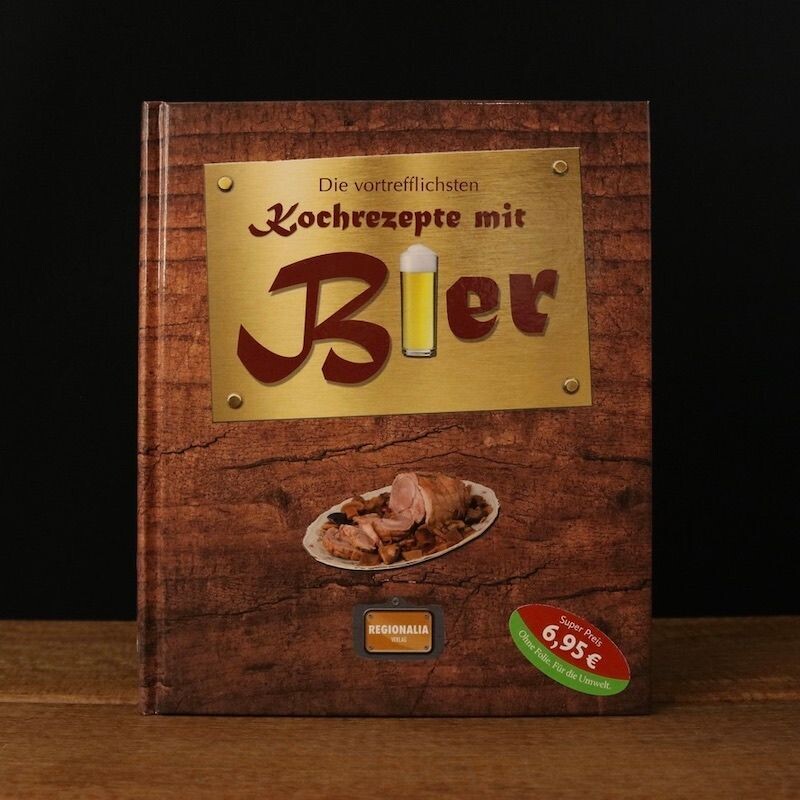 Buch Kochrezepte mit Bier vom Regionalia Verlag
