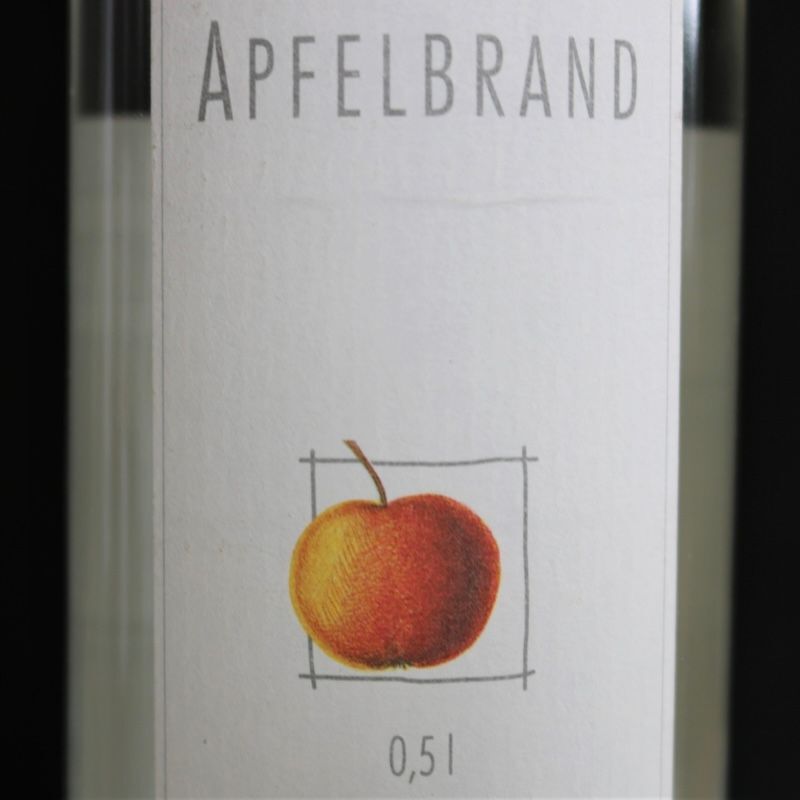 Premiumbrand Apfel von Bernhard Zender 0,5l