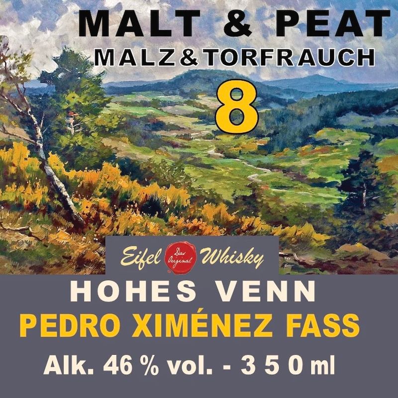 Eifel Whisky Malt and Peat Hohes Venn 
