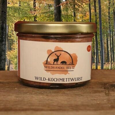 Wild-Kochmettwurst vom Wildhandel Reetz 200g