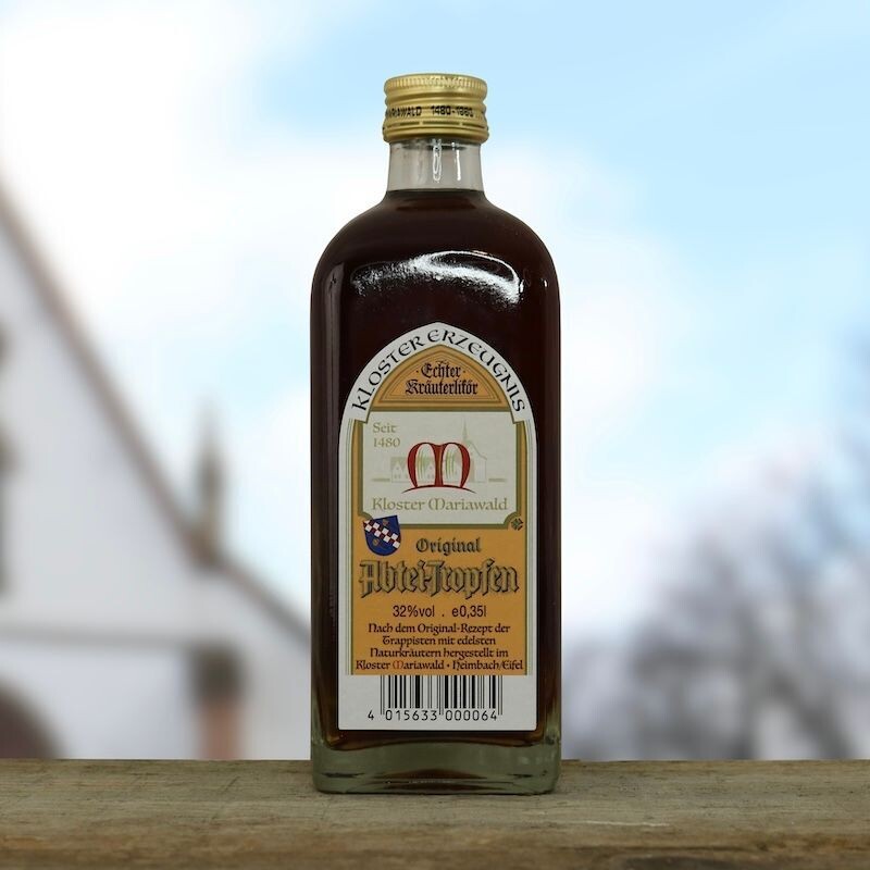 Kräuterlikör Trappisten Abtei-Tropfen aus Mariawald 0,35l