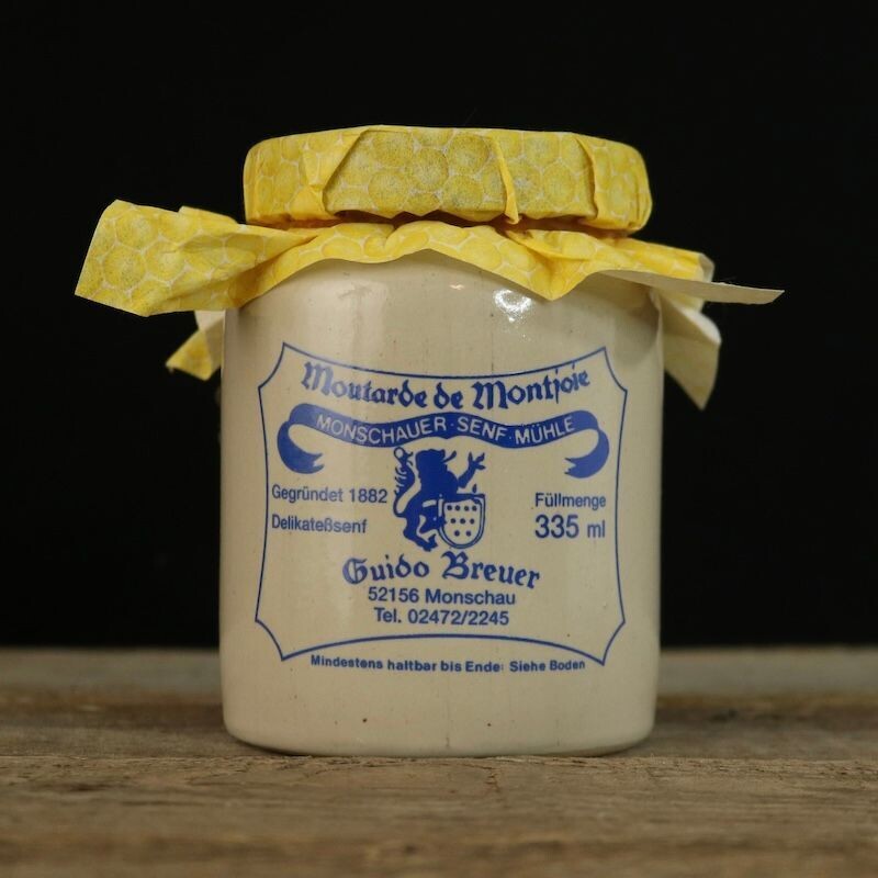 Monschauer Senf Honig-Mohn (335ml) Honig-Mohn Senf aus der Monschauer Senfmühle 335g