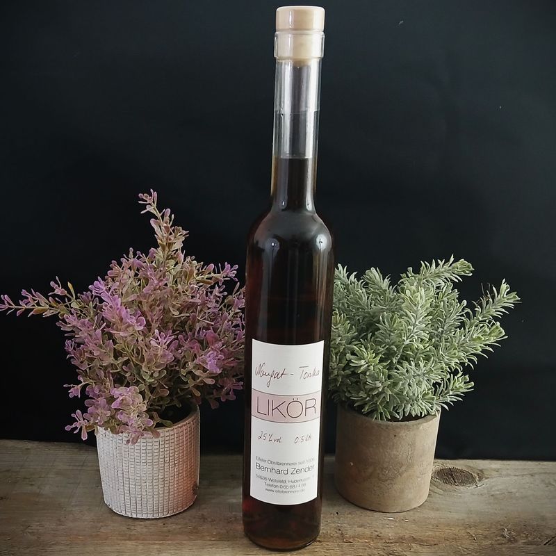 Nougat-Tonka-Likör von Bernhard Zender 0,5l