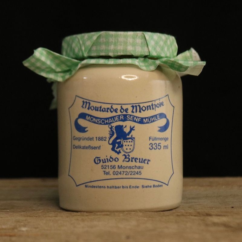 Monschauer Senf Schlesische Art mit Kümmel (335ml) Monschauer Senf Schlesische Art mit Kümmel (335ml)