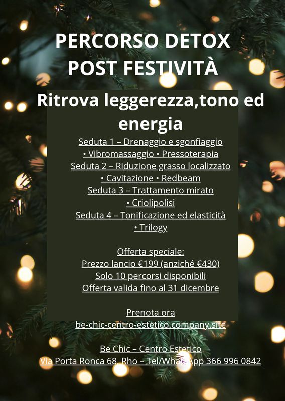 Percorso Detox post
